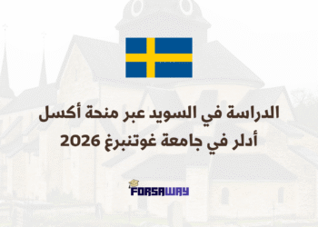 الدراسة في السويد عبر منحة أكسل أدلر في جامعة غوتنبرغ 2026