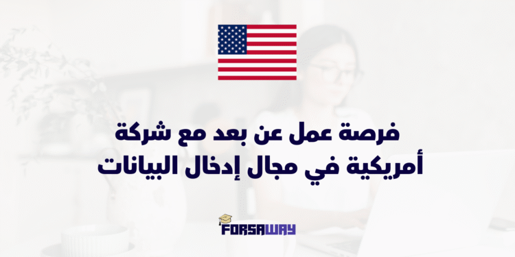 فرصة عمل عن بعد مع شركة أمريكية في مجال إدخال البيانات بعقد قانوني وراتب تنافسي